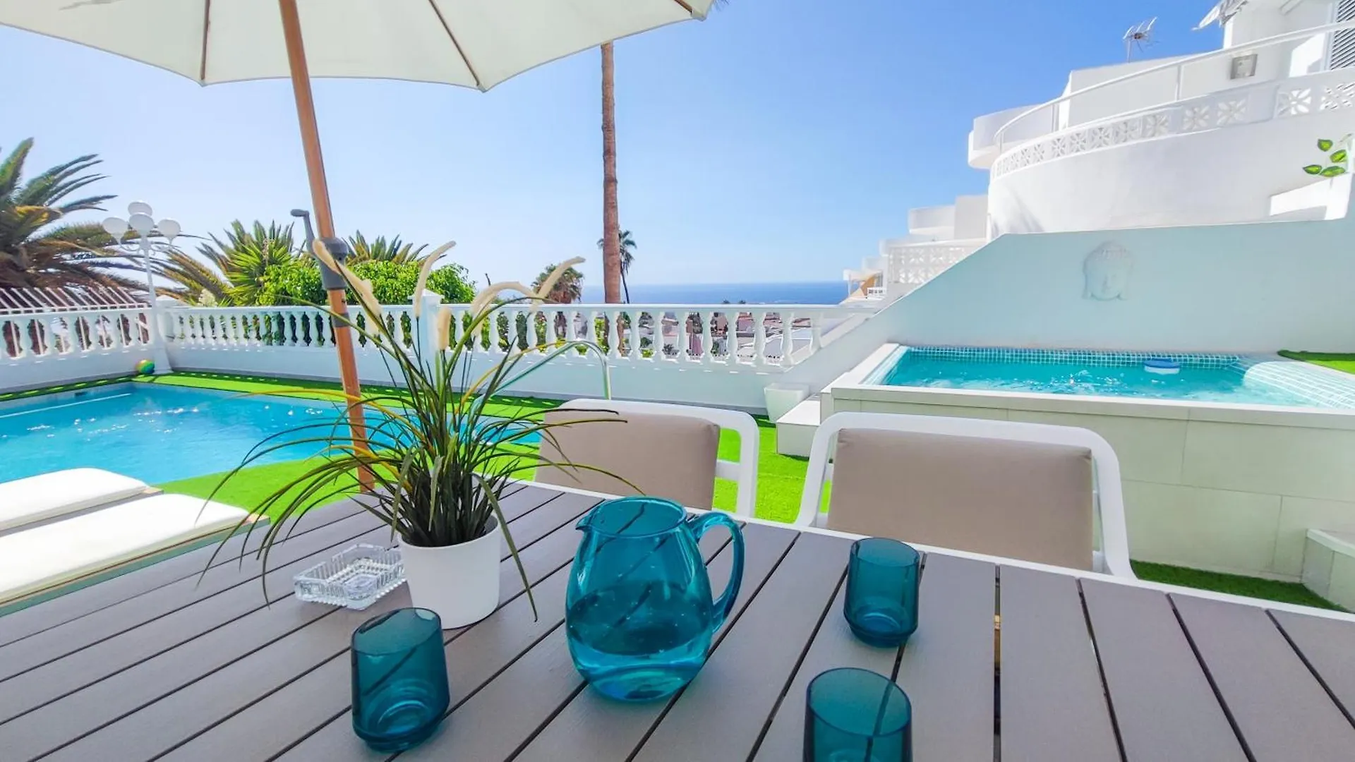 Sunset Suite - Private Pool And Jacuzzi With Oceanview Costa Adeje