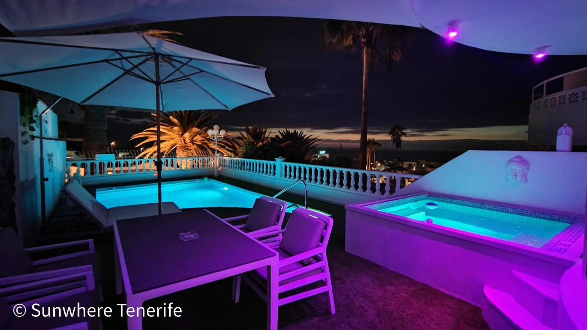 Villa Sunset Suite - Private Pool And Jacuzzi With Oceanview Costa Adeje  Spain